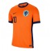 Niederlande Memphis Depay #10 Fußballbekleidung Heimtrikot EM 2024 Kurzarm